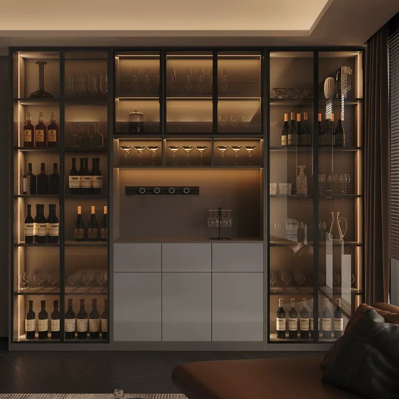 Wine & Beer Tours Of Nova Scotia - Lichte luxe Italiaanse eettafel wijnkast moderne
