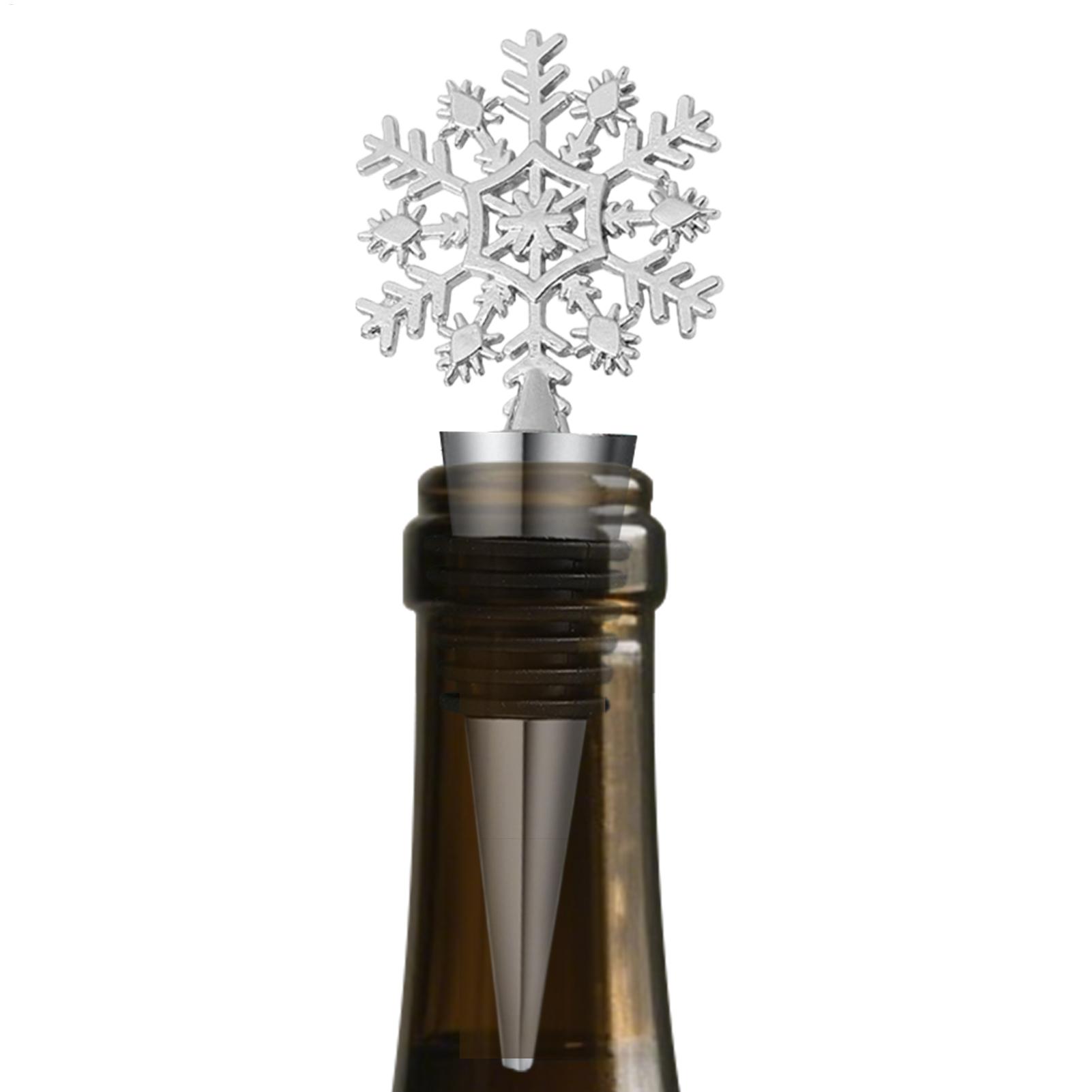 Wine To Beer To Liquor - Wijnflessenstop Kerstversiering Luchtdicht Kurk Vakantie Wijnverzegelaar