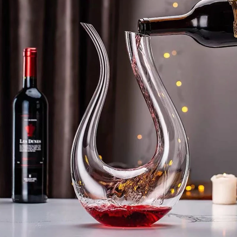 Wine Or Beer - 1500ML Grote Karaf Handgemaakte Kristal Rode
