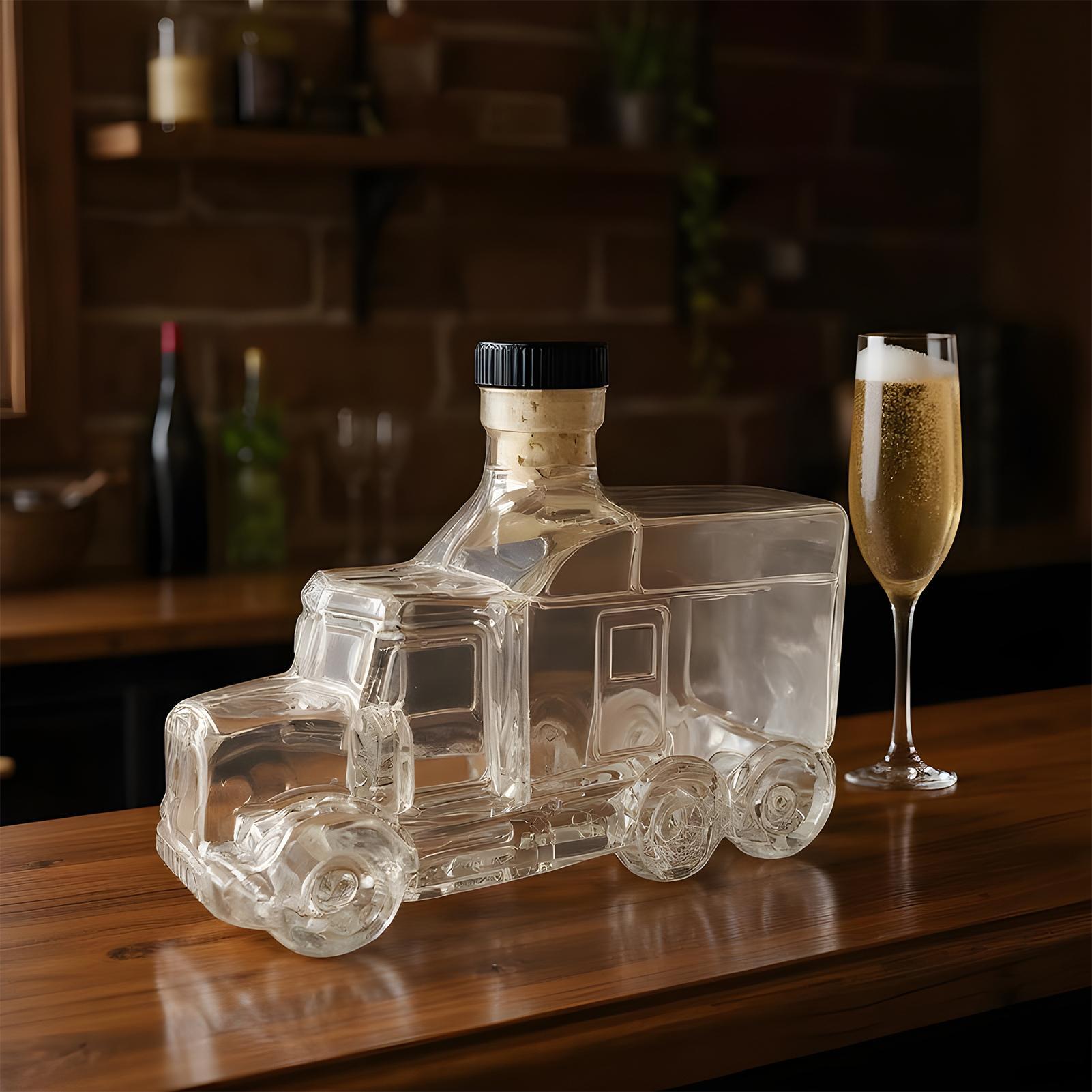 Wine To Beer To Liquor - 375ml Decoratieve Fles Karaf Bourbon Karaf