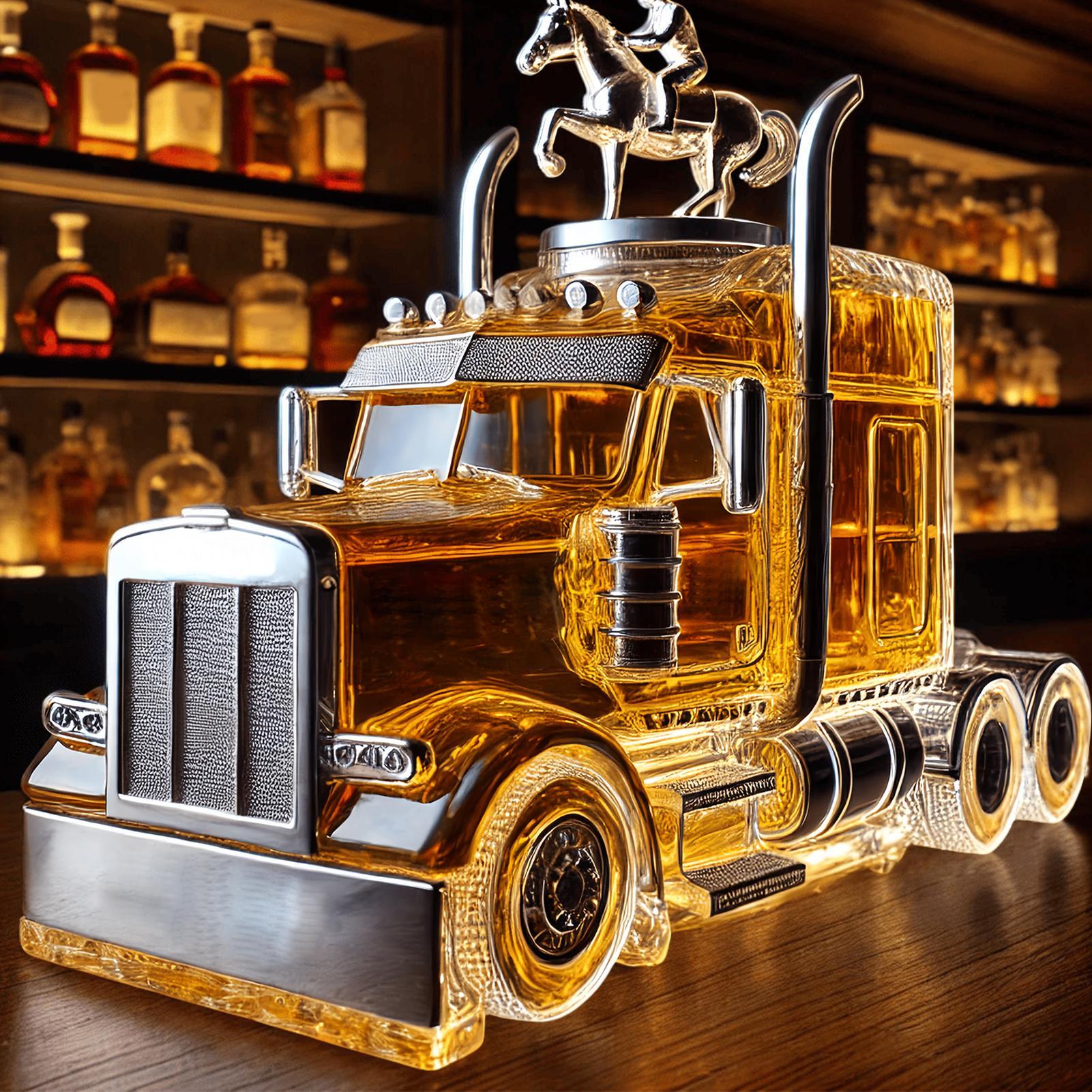 Wijnkaraf Half Truck Bourbon D - Wine To Beer To Liquor recensie en prijs