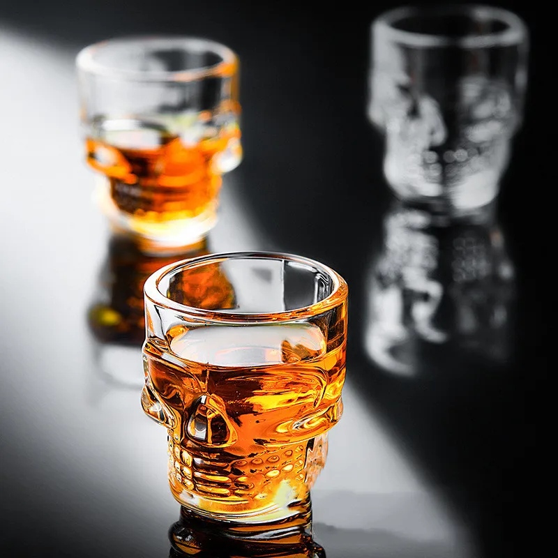 1/2 Stuks Schedel Hoofd Shot G - Wine To Beer To Liquor recensie en prijs