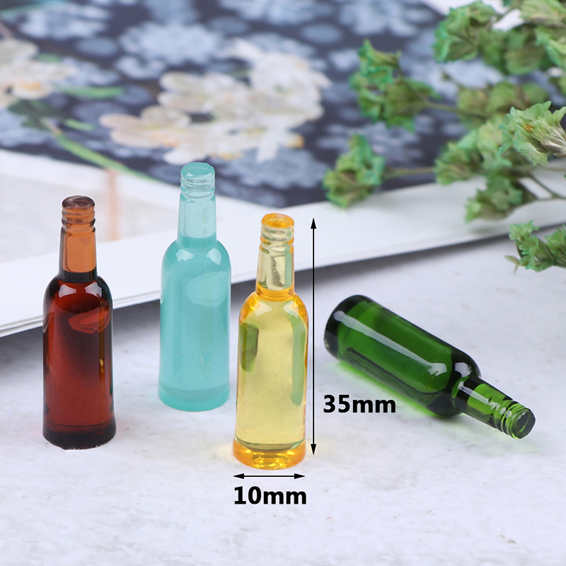 6 stuks 1:12 poppenhuis miniat - Wine Beer And recensie en prijs