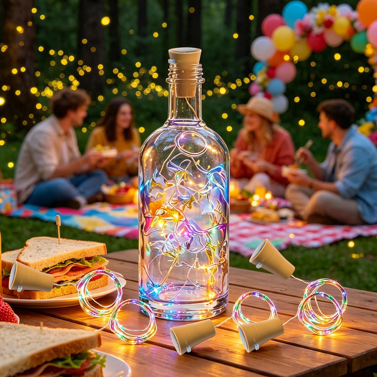 Solar Wine Bottle Lights LED W - Wine & Beer Shop Photos recensie en prijs