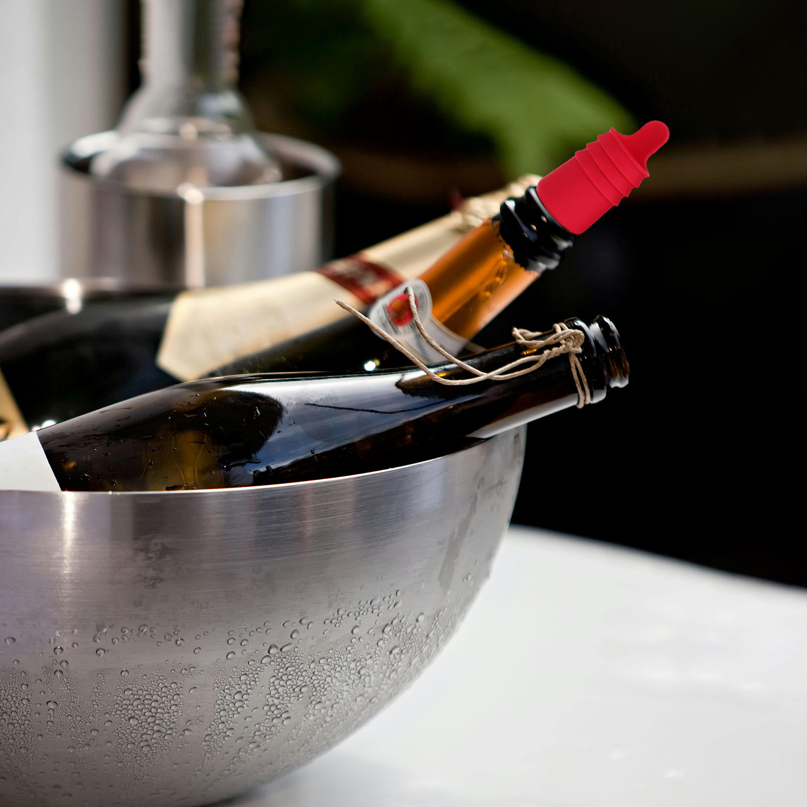 4 Stuks Siliconen Wijnfles Sto - Wine To Beer To Liquor recensie en prijs