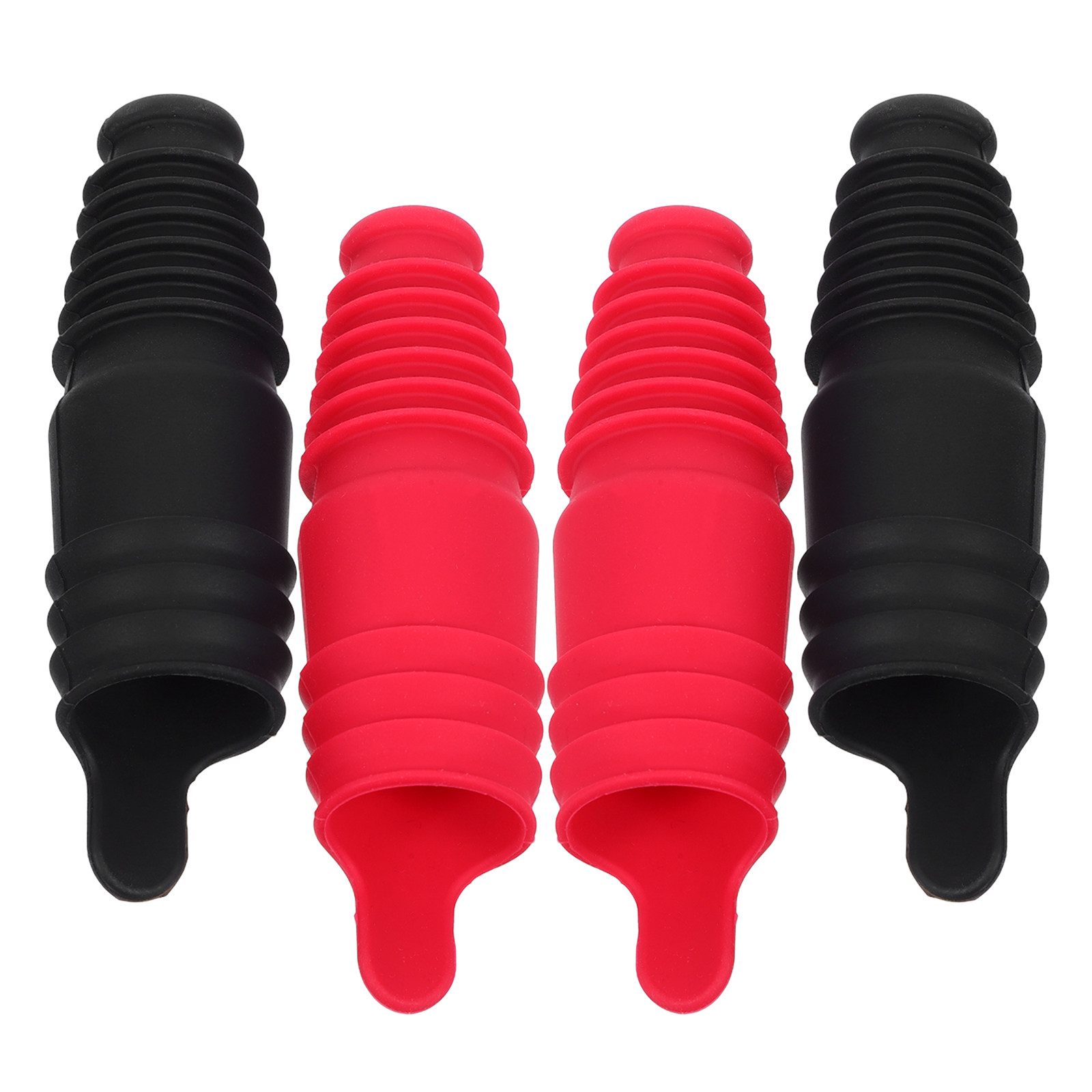 4 Stuks Siliconen Wijnfles Sto - Wine To Beer To Liquor recensie en prijs
