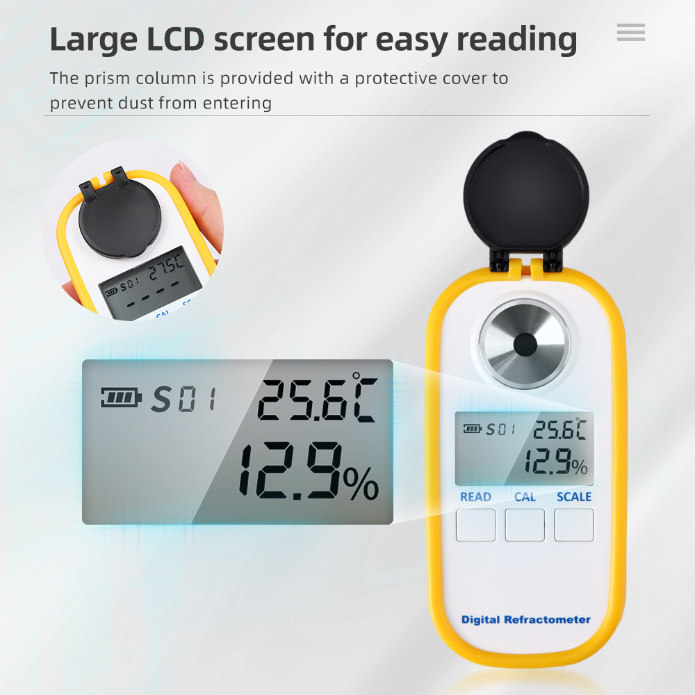 Digitale Alcohol Refractometer - Wine Beer Spirit recensie en prijs