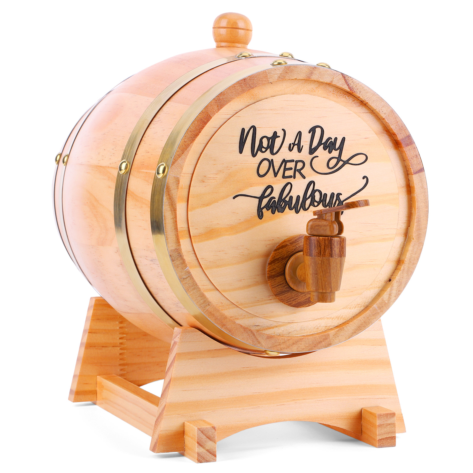 3L gegraveerd houten vat met s - Wine Beer Tequila recensie en prijs