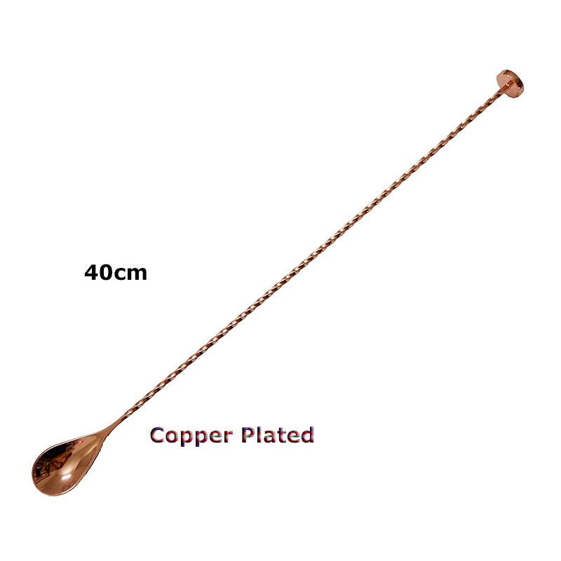 Gratis Verzending 40Cm Rvs Coc - Bar Spoon Twisted recensie en prijs