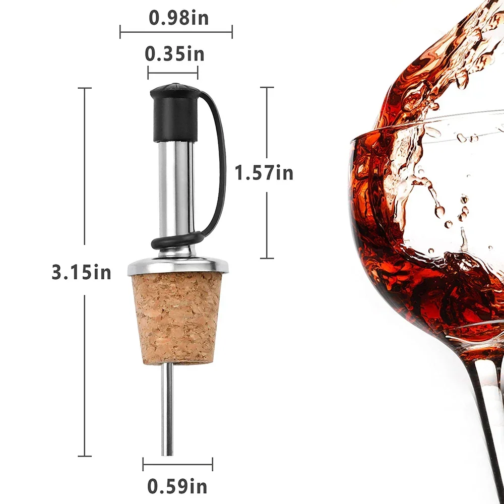 1PC Red Wine Cork Pourer Stain - Wine Beer Spirit recensie en prijs