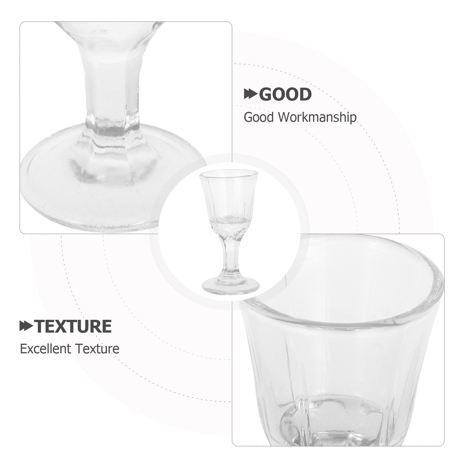 10 Stuks Glazen Drankbeker Vin - Wine Beer Tequila recensie en prijs