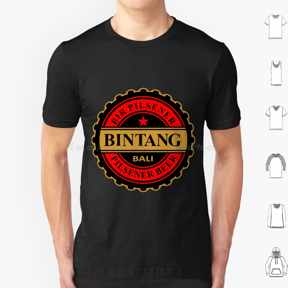 Bintang Pilsener Bier T-Shirt  - Wine To Beer To Liquor recensie en prijs