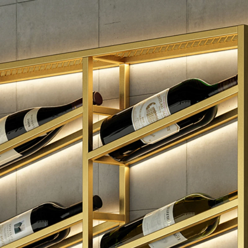 Luxe metalen wijnrekken opslag - Wine Beer Restaurant recensie en prijs