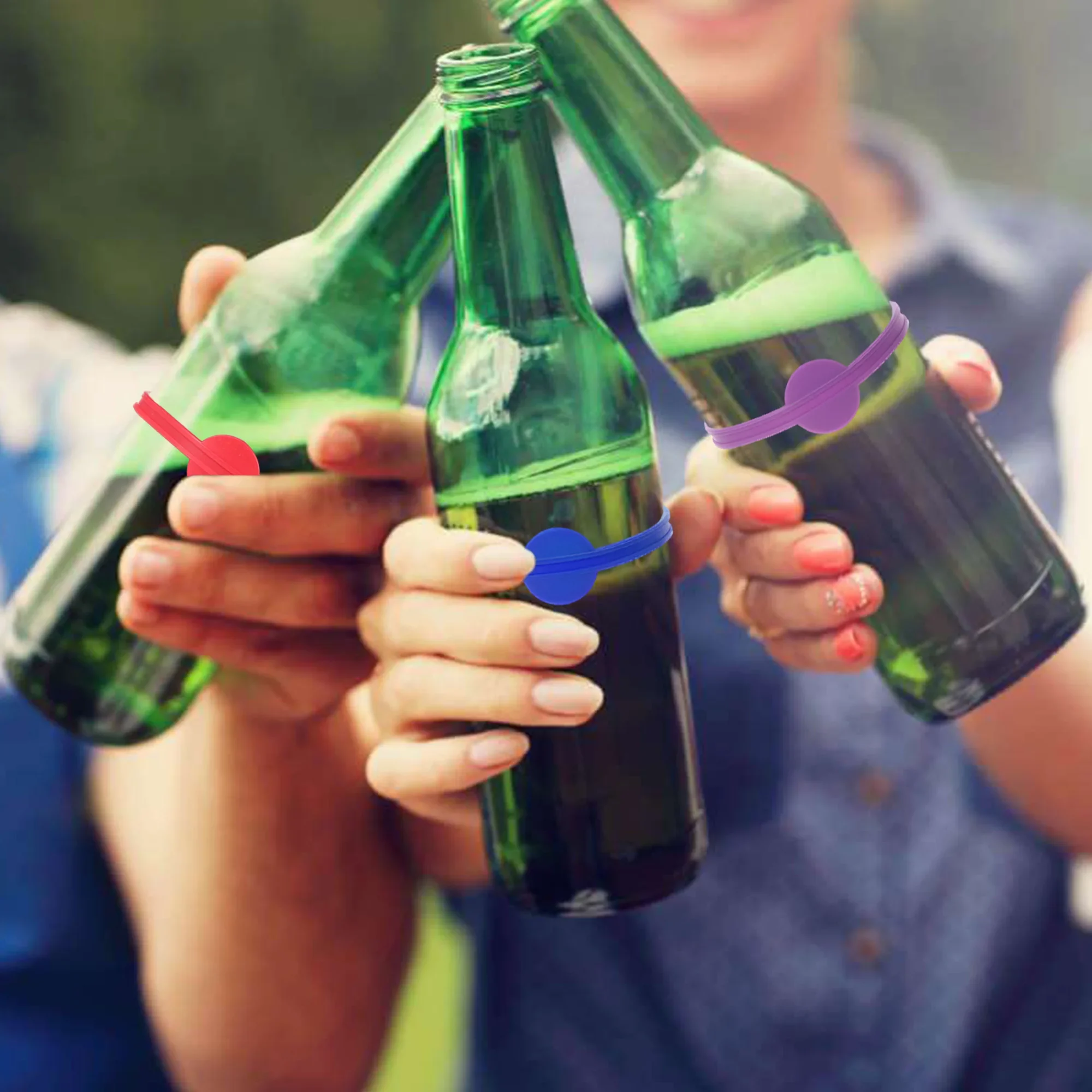 24 stks Wijn Etiketten Glazen  - Wine Or Beer recensie en prijs